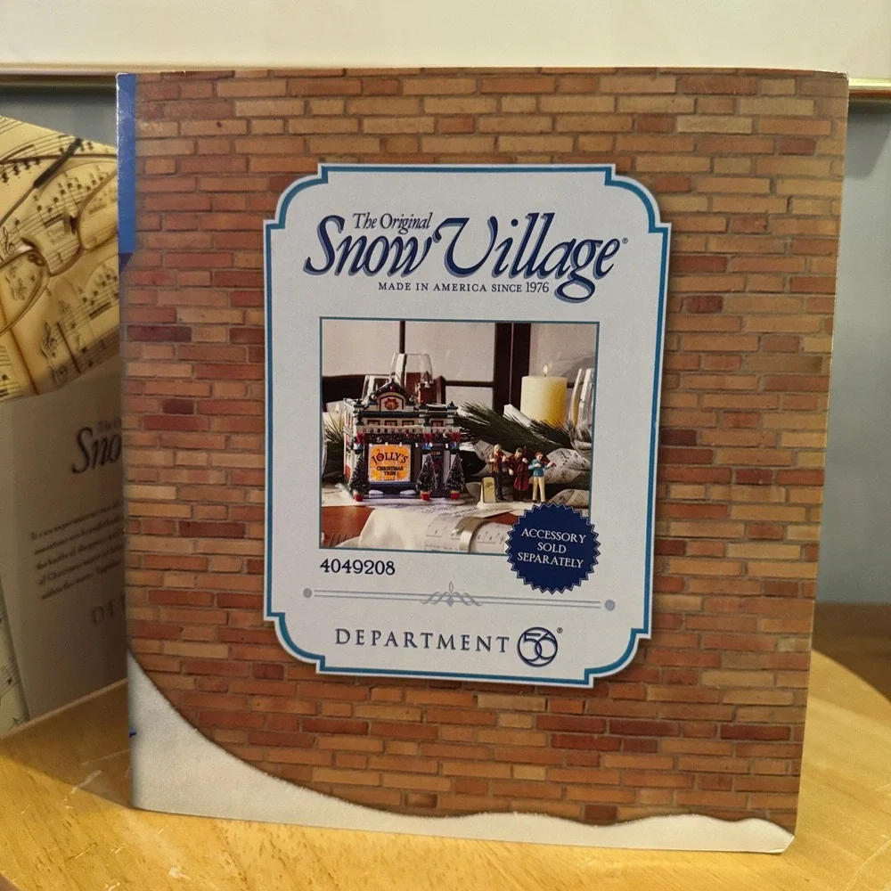Department 56 Christmas Shop Snow Village NIB Dept 56 Musical Lighted 4049208